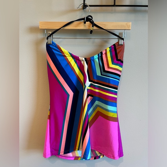 NwoT Trina Turk Illusions Swimsuit Set - Picture 2 of 8